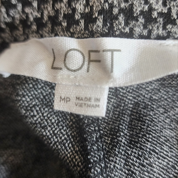 NEW Loft Houndstooth Pull On  Leggings - Picture 9 of 13